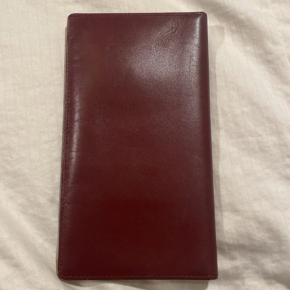 Cartier Bifold Men's Leather Long Wallet WLT